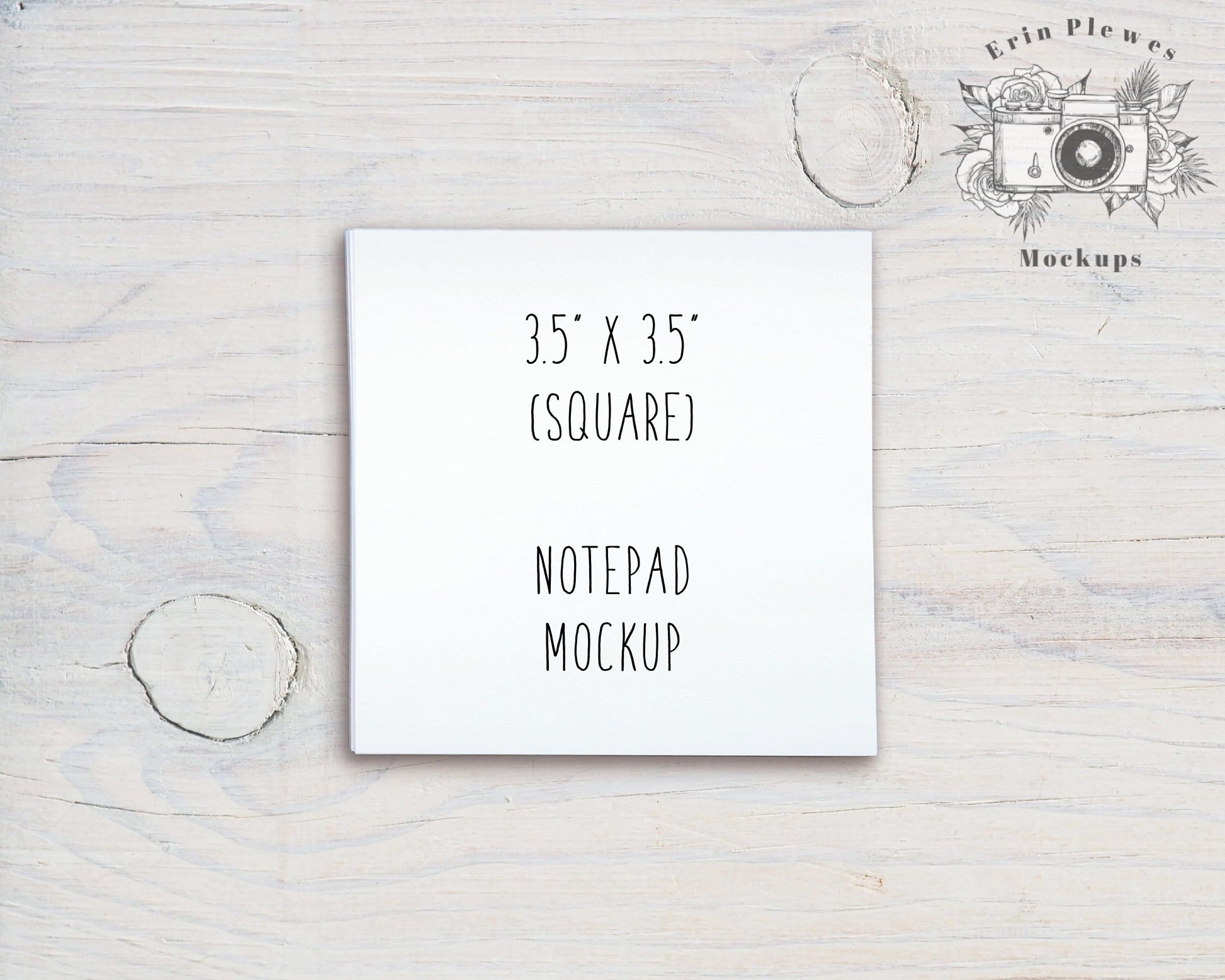 Square Notepad Mockup, To Do List Mock Up, Square Minimalist Stationery Flatlay, Instant Digital Download Jpeg