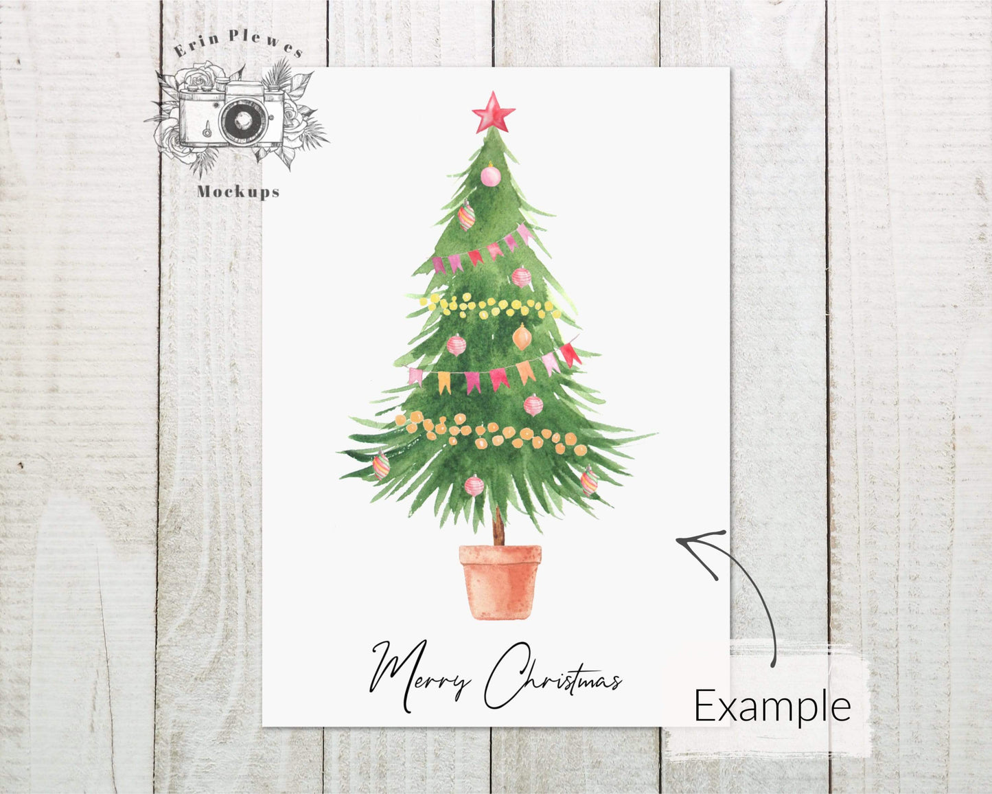 Erin Plewes Mockups A4 Print Mockup, Poster mockup on white farmhouse style white boards rustic wood, Minimal mock up, Jpeg Instant Digital Download