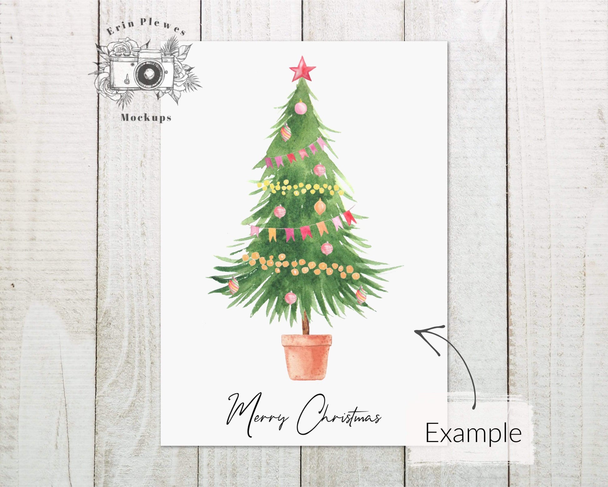 Erin Plewes Mockups A4 Print Mockup, Poster mockup on white farmhouse style white boards rustic wood, Minimal mock up, Jpeg Instant Digital Download