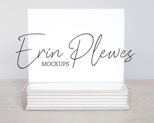 Erin Plewes Mockups Black Frame Side View