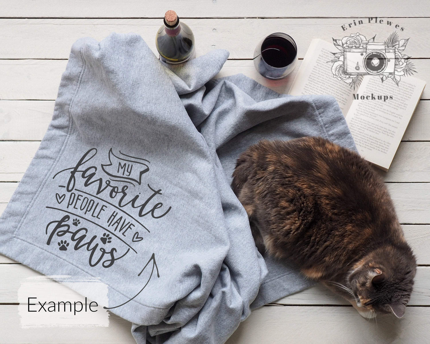 Erin Plewes Mockups Blanket Mockup, Stadium Blanket Mock Up for Lifestyle Stock Photography, Gildan Blanket Mock-up, Instant Digital Download Jpeg