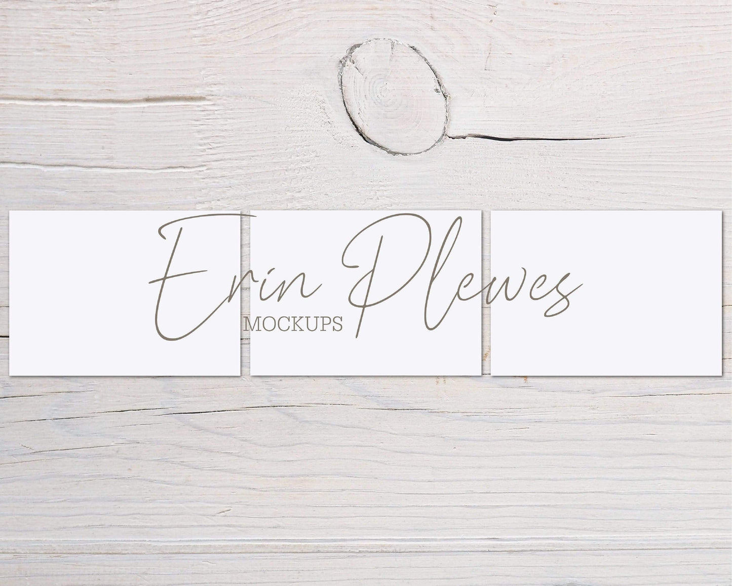 Erin Plewes Mockups Card Mockup 5"x7", Triple Greeting Card Mock Up, Stationery Mock Ups, Card Suite Stock Photo, Jpeg Instant Digital Download
