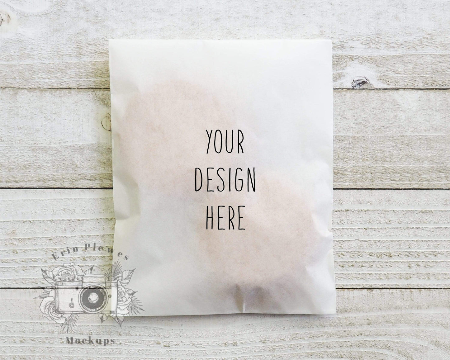 Erin Plewes Mockups Cookie Bag Mockup, Translucent Bag Mock Up with Cookies, Food Lifestyle Stock Photo, Jpeg instant Digital Download Template