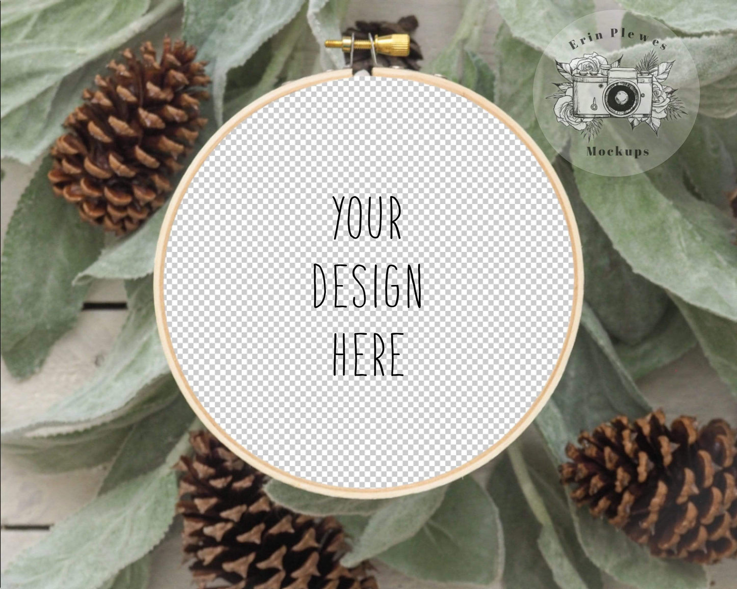 Erin Plewes Mockups Cross Stitch Mockup, Christmas Embroidery Hoop Mock Up, Sewing Mock-up, Instant Digital Download JPG PNG