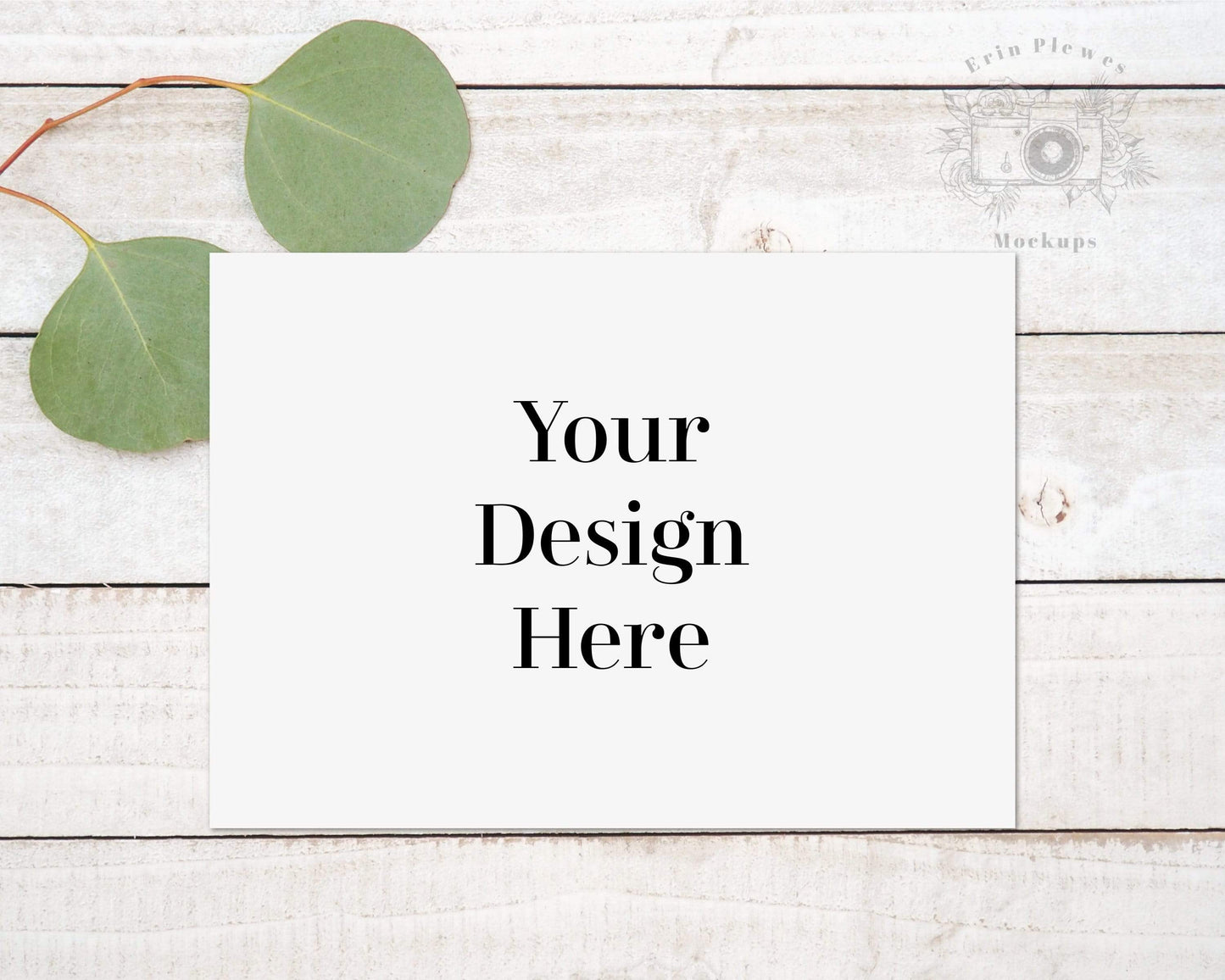 Erin Plewes Mockups Greeting card mockup A7, 5x7 Invitation mock up for rustic wedding, 5 x 7 card mock-up, Jpeg instant Digital Download