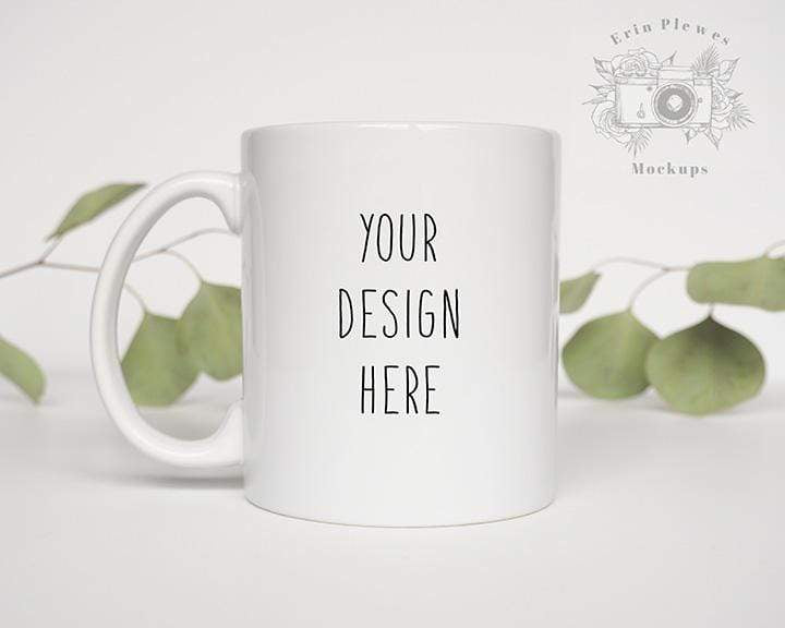 Erin Plewes Mockups Mug Mockup Bundle, Coffee mug mockup bundle of 11oz and 15oz mugs for lifestyle nature styled stock photos, Digital Download Jpeg Template