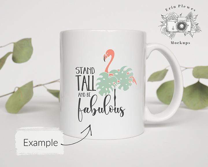 Erin Plewes Mockups Mug Mockup Bundle, Coffee mug mockup bundle of 11oz and 15oz mugs for lifestyle nature styled stock photos, Digital Download Jpeg Template