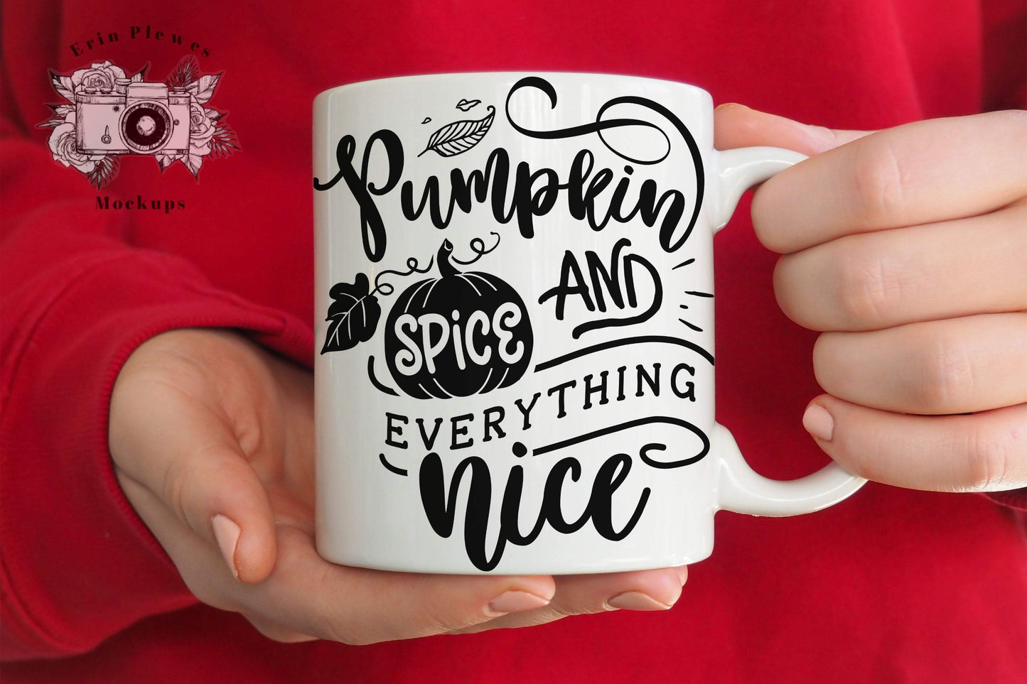 Erin Plewes Mockups Mug Mockup Female Hand, Mug Mock Up PSD Smart Object, 11oz Mug Mock-up Model, Coffee Mug Template Jpeg