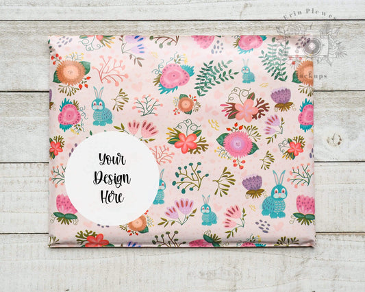 Erin Plewes Mockups Sticker mockup, Round label mockup for packages, Sticker flat lay, Lifestyle stock photo package