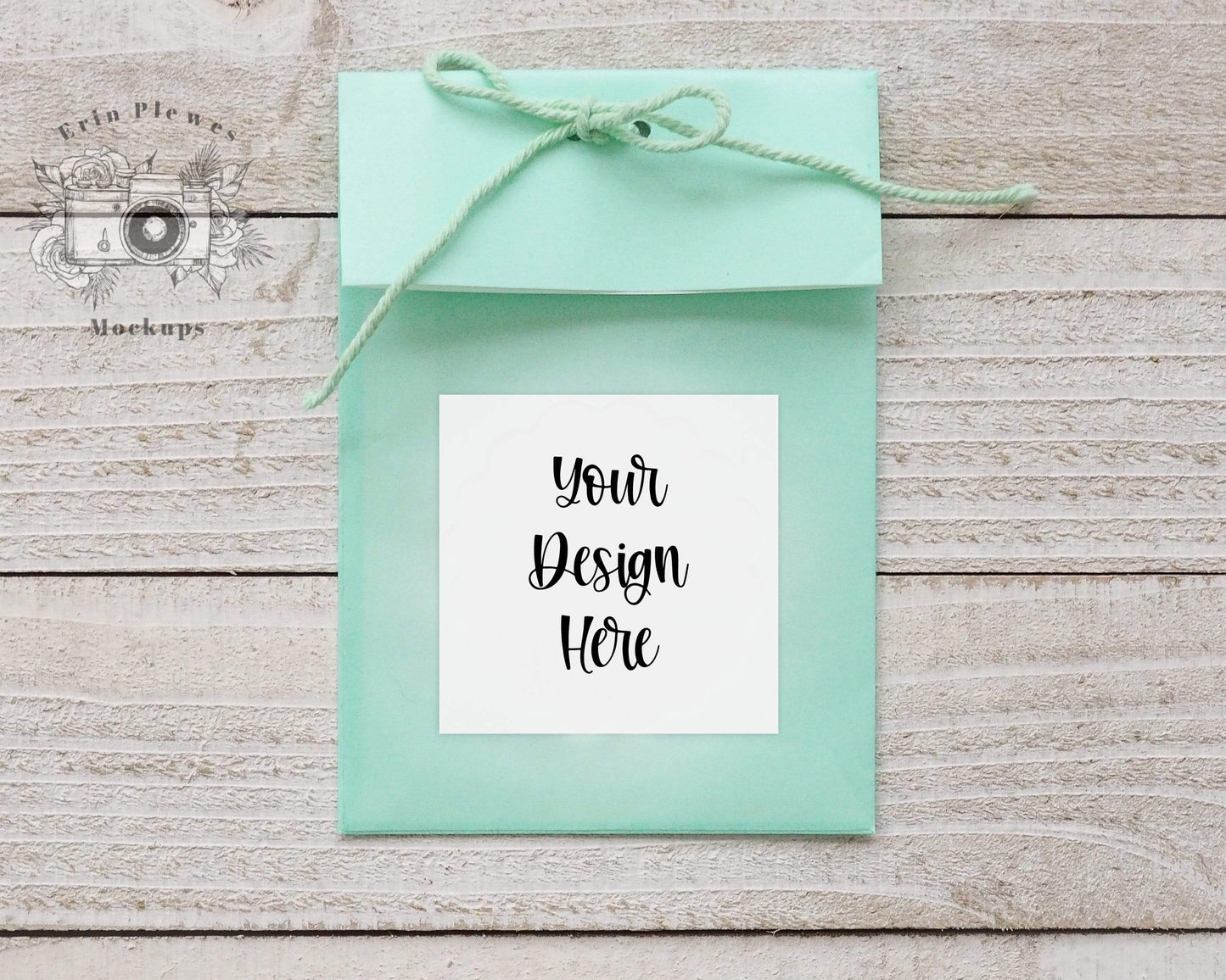 Erin Plewes Mockups Sticker mockup, Square sticker mock up for Wedding favor gift bag, Jpeg instant Digital Download Template