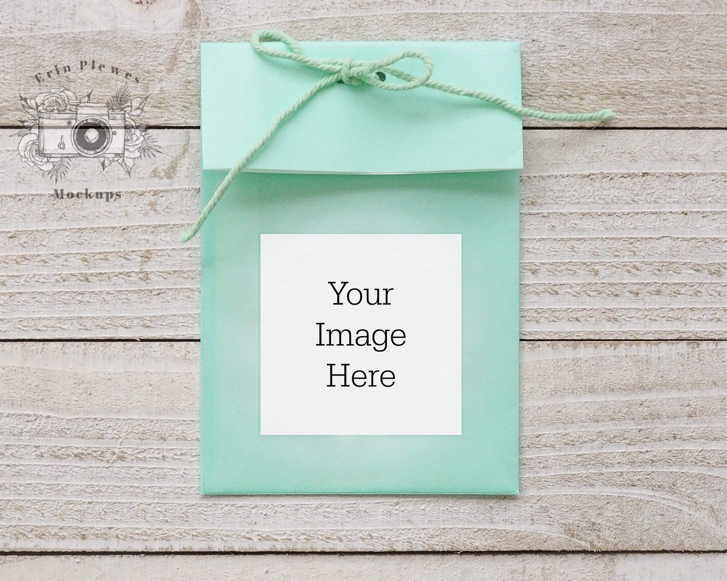 Erin Plewes Mockups Sticker mockup, Square sticker mock up for Wedding favor gift bag, Jpeg instant Digital Download Template