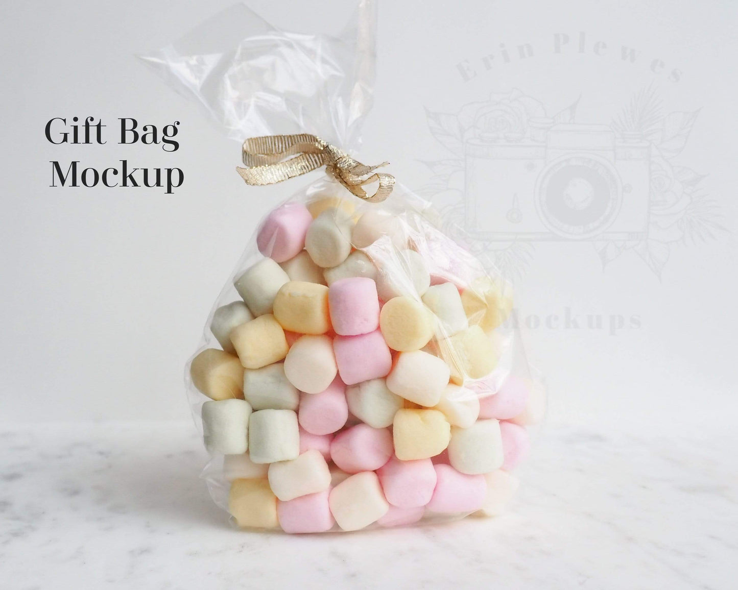 Erin Plewes Mockups Gift Bag Mockup, Wedding favor mock up, Jpeg Instant Digital Download Template