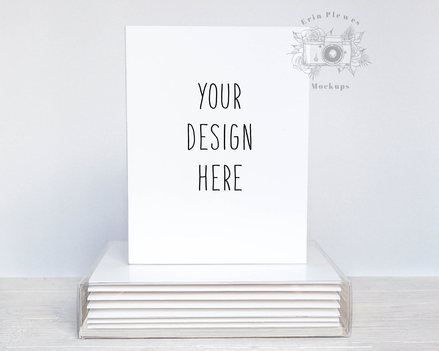 A2 Card Mockup Box Set Smart Object, Greeting Card Mockup Set, Stationary Mock-up Lifestyle Photo, Instant Digital Download Jpeg PSD