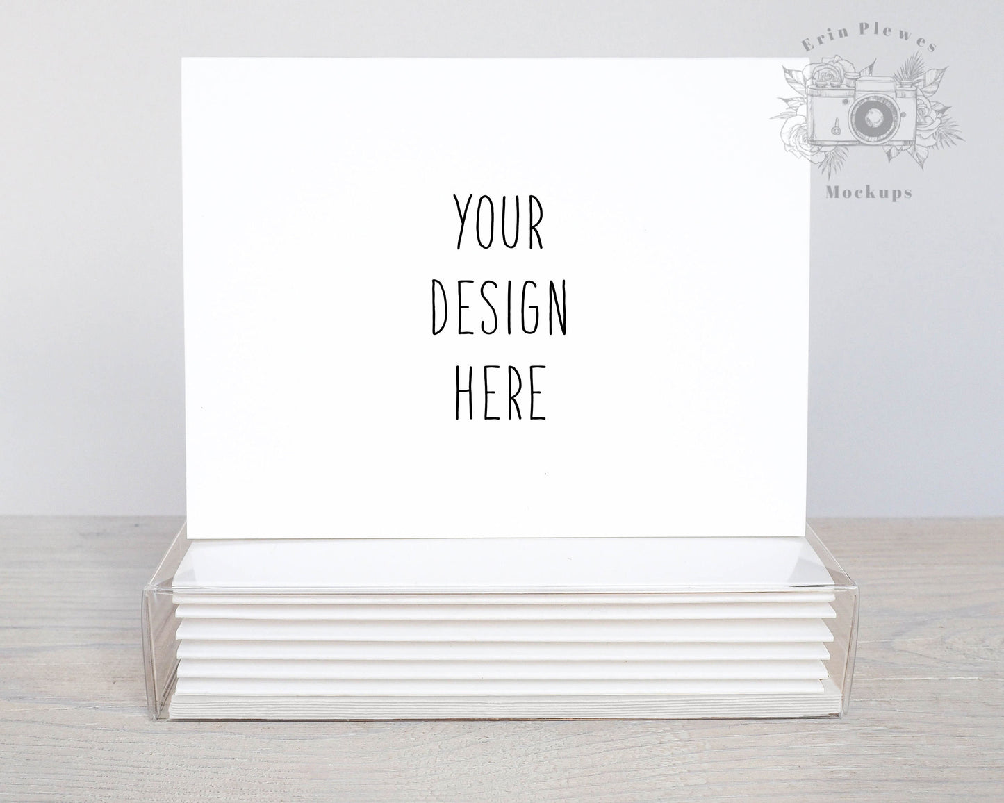 A2 Boxed Card Set Mockup, Invitation Card Mockup Jpeg and Photoshop Smart Object, Thank You Card Mock Up Boxed Set, Instant Digital Download