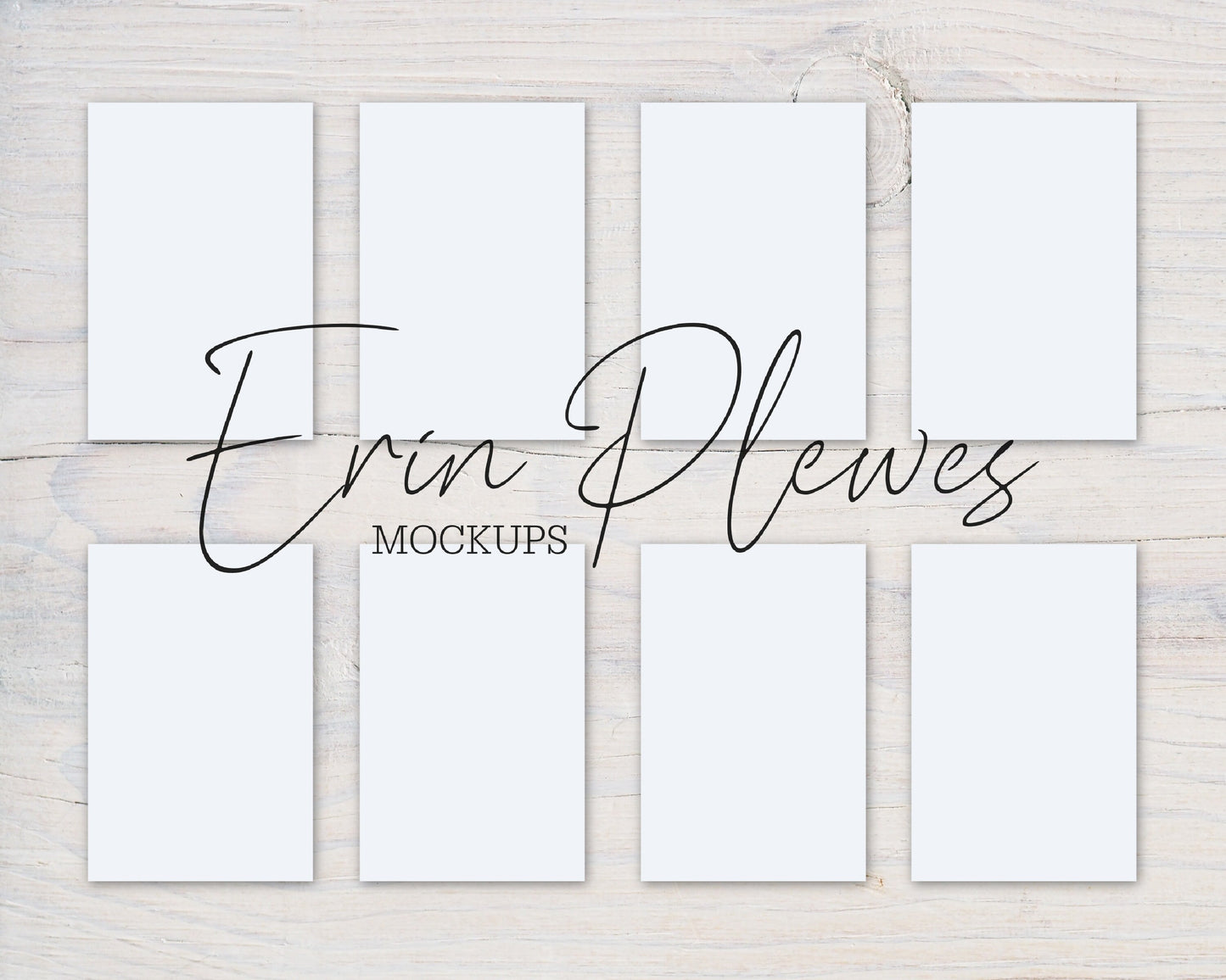 4x6 Card Mockup Suite, Front Back Greeting Card Mock Up x 8, Stationery Set Mock Ups, Jpeg Instant Digital Download