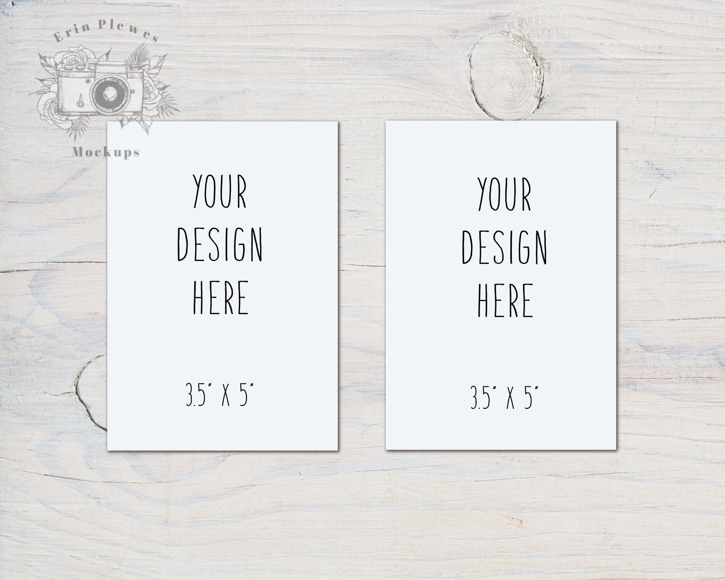 3.5 x 5 Card Mockup PSD Smart Object, Prayer Card Front Back Mock Up, RSVP Card Mock-up, Jpeg PNG Instant Digital Download Template
