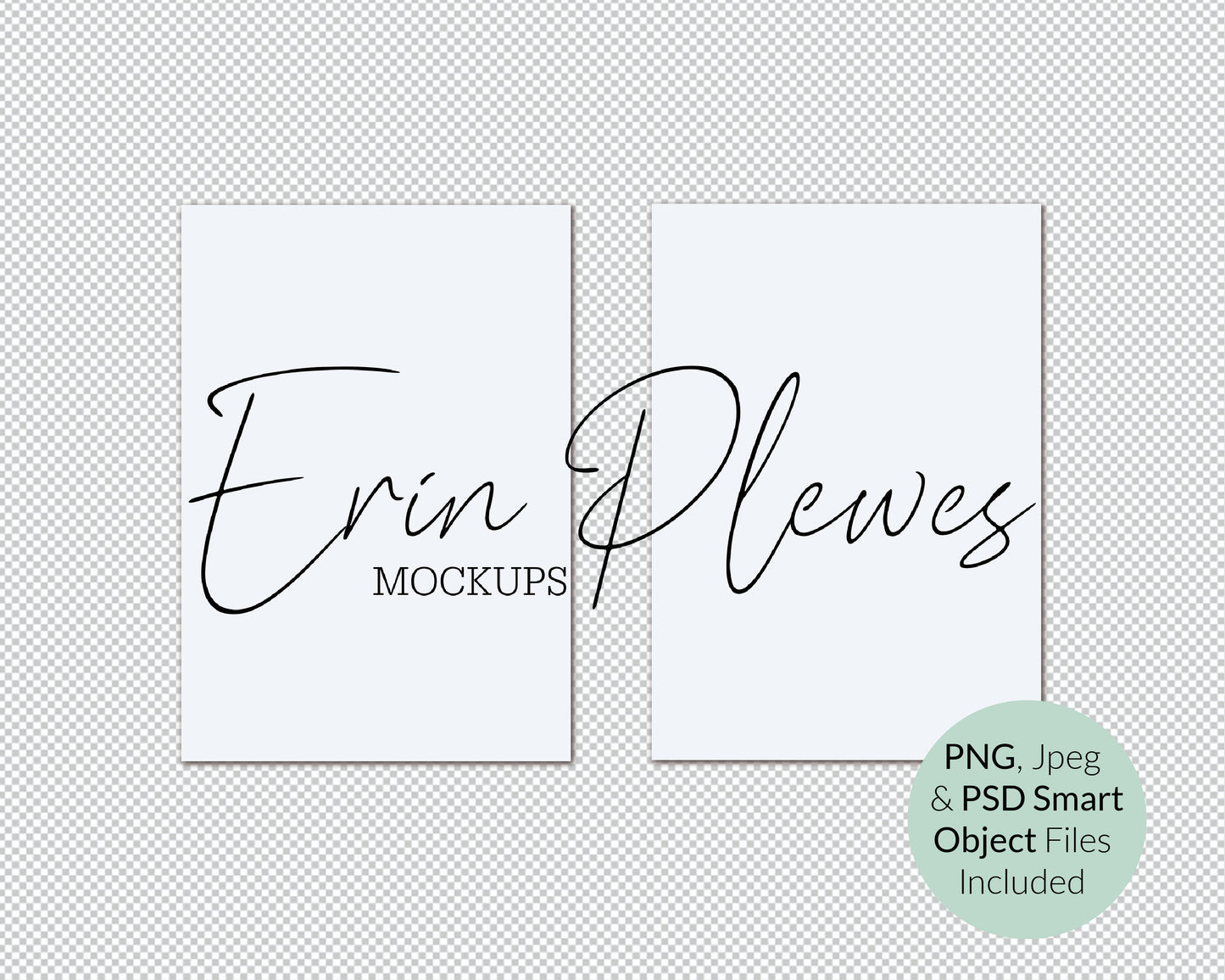 3.5 x 5 Card Mockup PSD Smart Object, Prayer Card Front Back Mock Up, RSVP Card Mock-up, Jpeg PNG Instant Digital Download Template