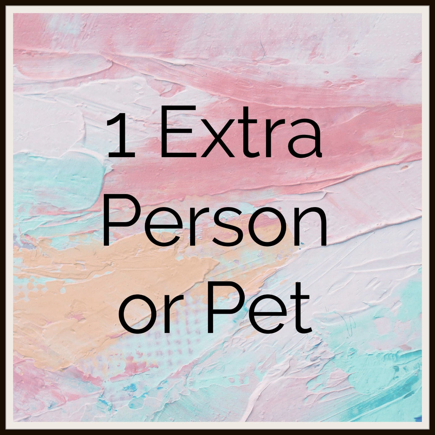 Add On 1 Person - For Custom Digital Portraits Only - ADD ON