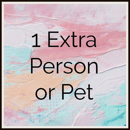 Add On 1 Person - For Custom Digital Portraits Only - ADD ON