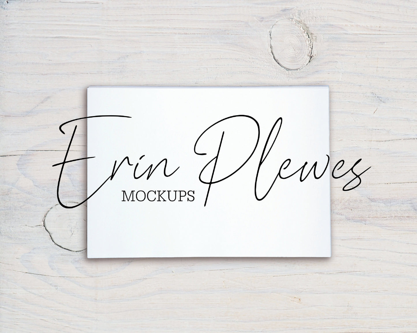 Notepad Mockup 5"x7" Landscape, To Do List Mock Up, A7 Minimalist Stationery Flatlay, Instant Digital Download Jpeg