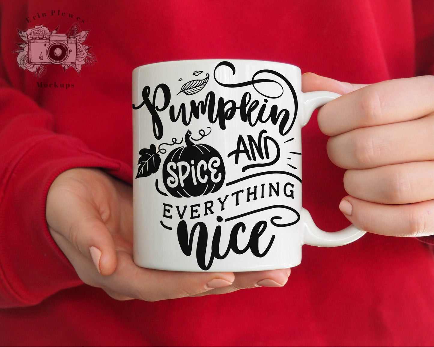 Erin Plewes Mockups Mug Mockup Female Hand, Mug Mock Up PSD Smart Object, 11oz Mug Mock-up Model, Coffee Mug Template Jpeg