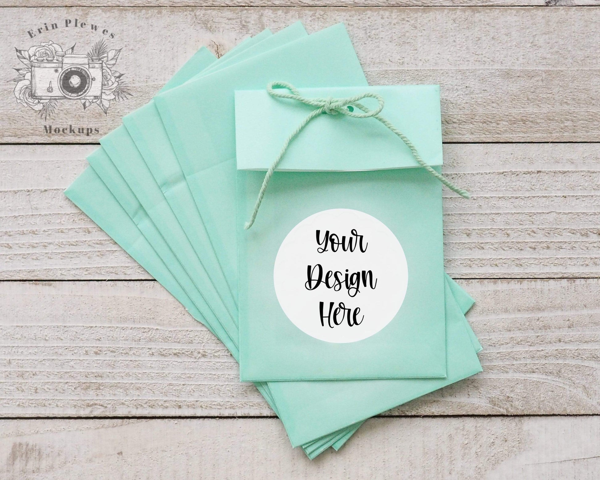 Erin Plewes Mockups Sticker mockup, Round sticker mock-up for Wedding flatlay and stock photography, Jpeg instant Digital Download Template