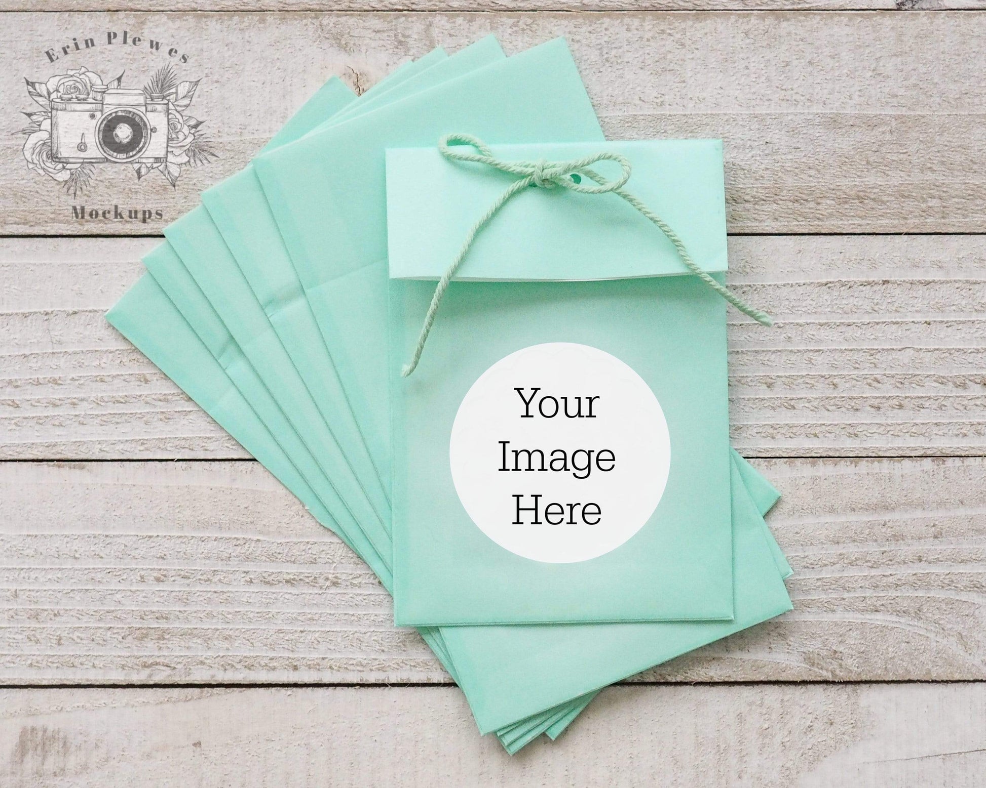 Erin Plewes Mockups Sticker mockup, Round sticker mock-up for Wedding flatlay and stock photography, Jpeg instant Digital Download Template