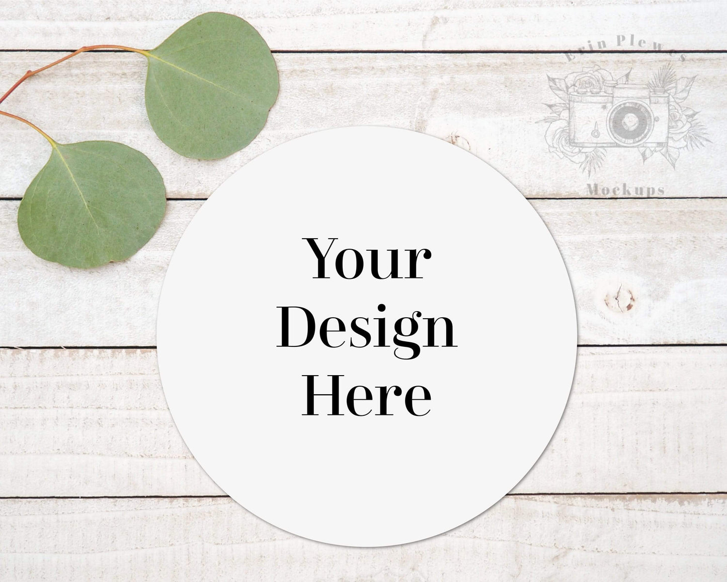 Erin Plewes Mockups Sticker mockup, Round tag mock up for Wedding flat lay and stock photography, Jpeg instant Digital Download