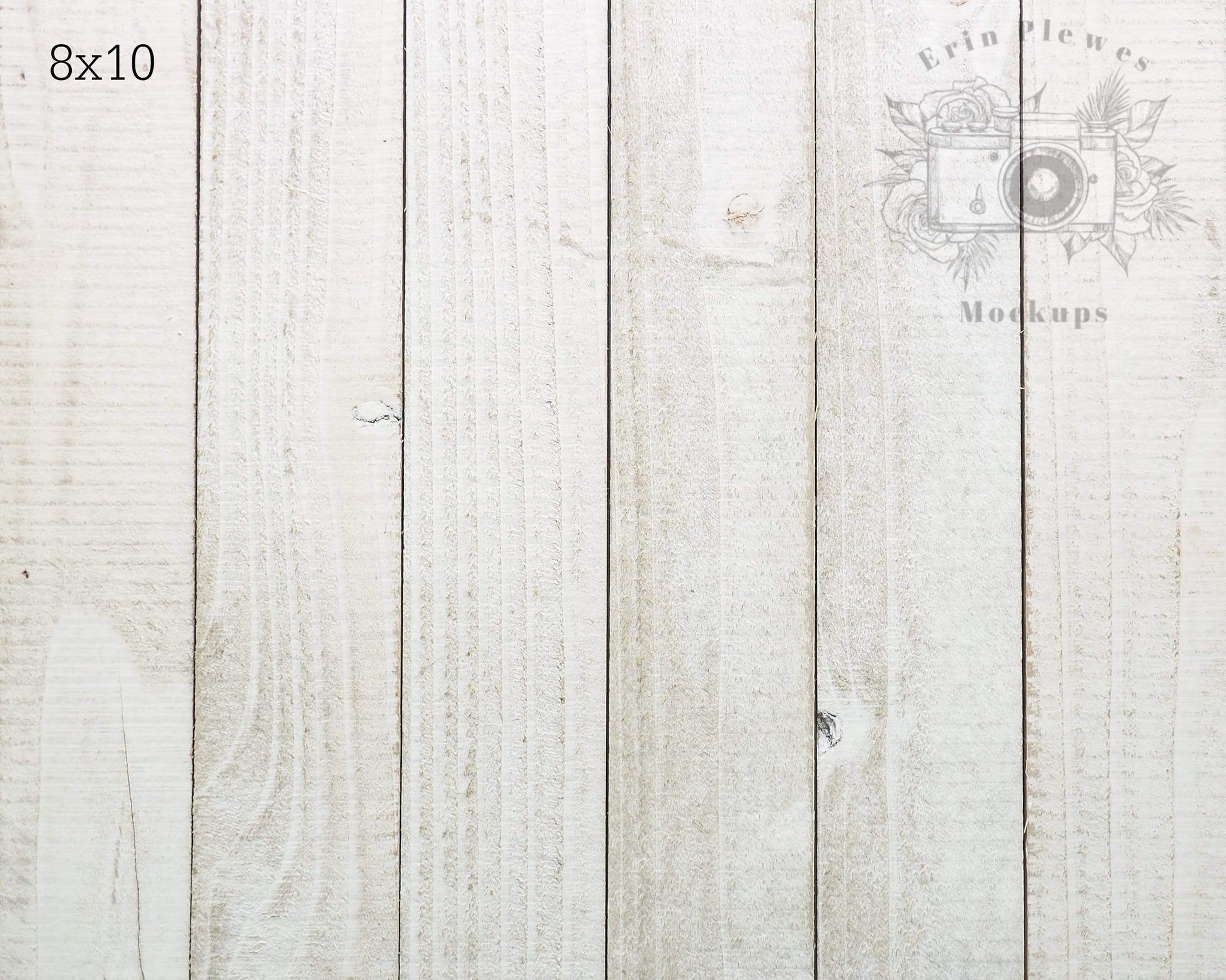 Erin Plewes Mockups White Wood Digital Background, Rustic Wood Digital Background for Crafters, Wood Paper Mockup Digital Download