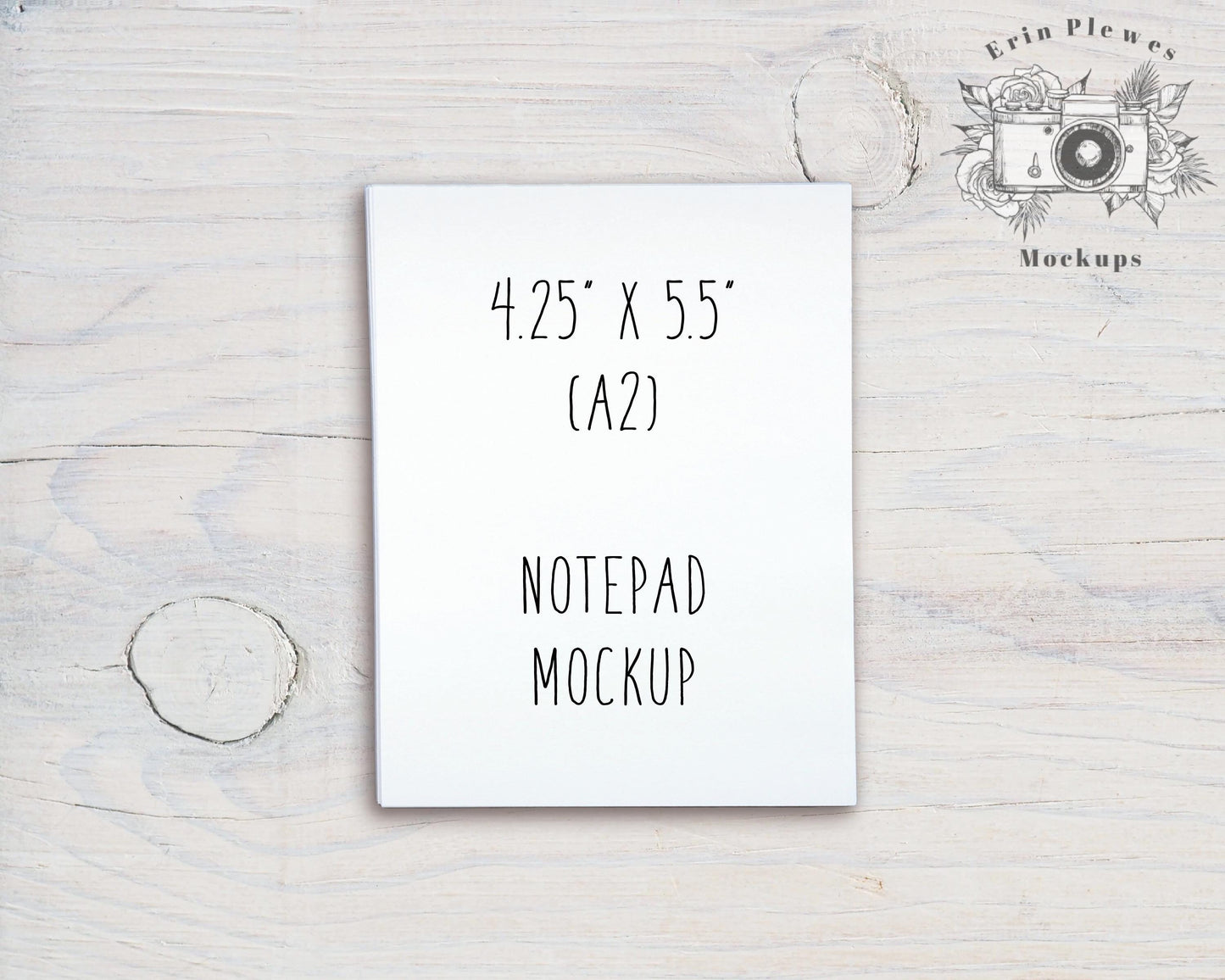 Notepad Mockup A2, To Do List Mock Up, A2 Minimalist Stationery Flatlay, Instant Digital Download Jpeg