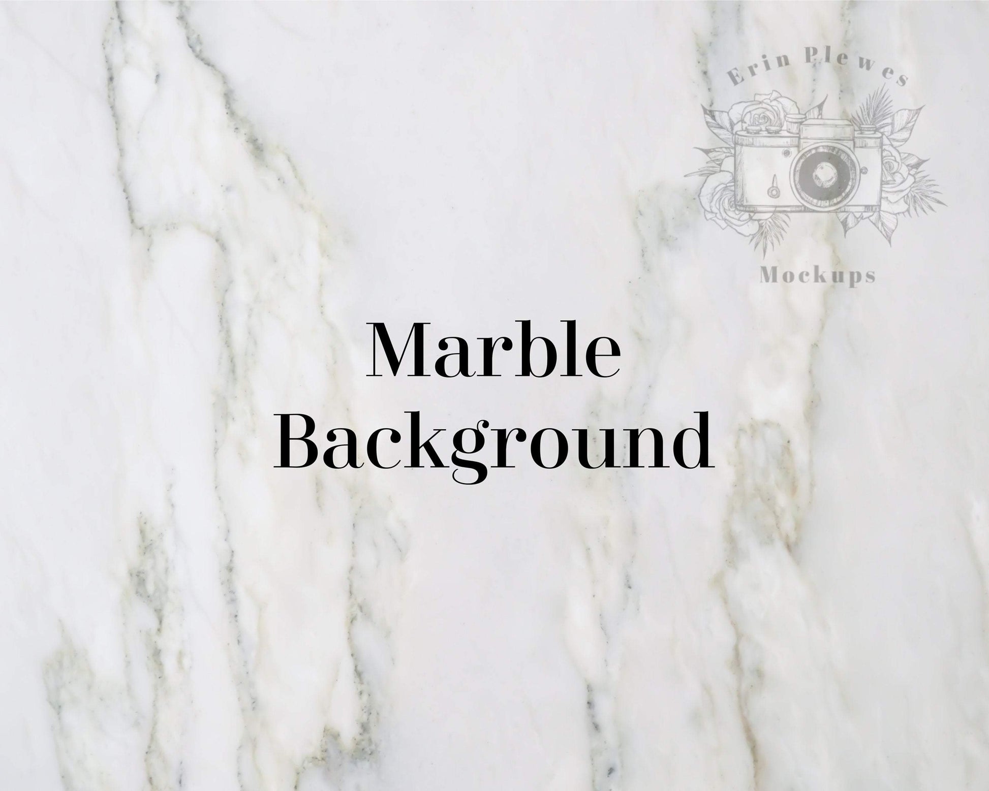 Erin Plewes Mockups Marble Print Digital Paper, Marble Product Background for Wedding Styled Stock Photography, Marble Digital Texture Instant Download