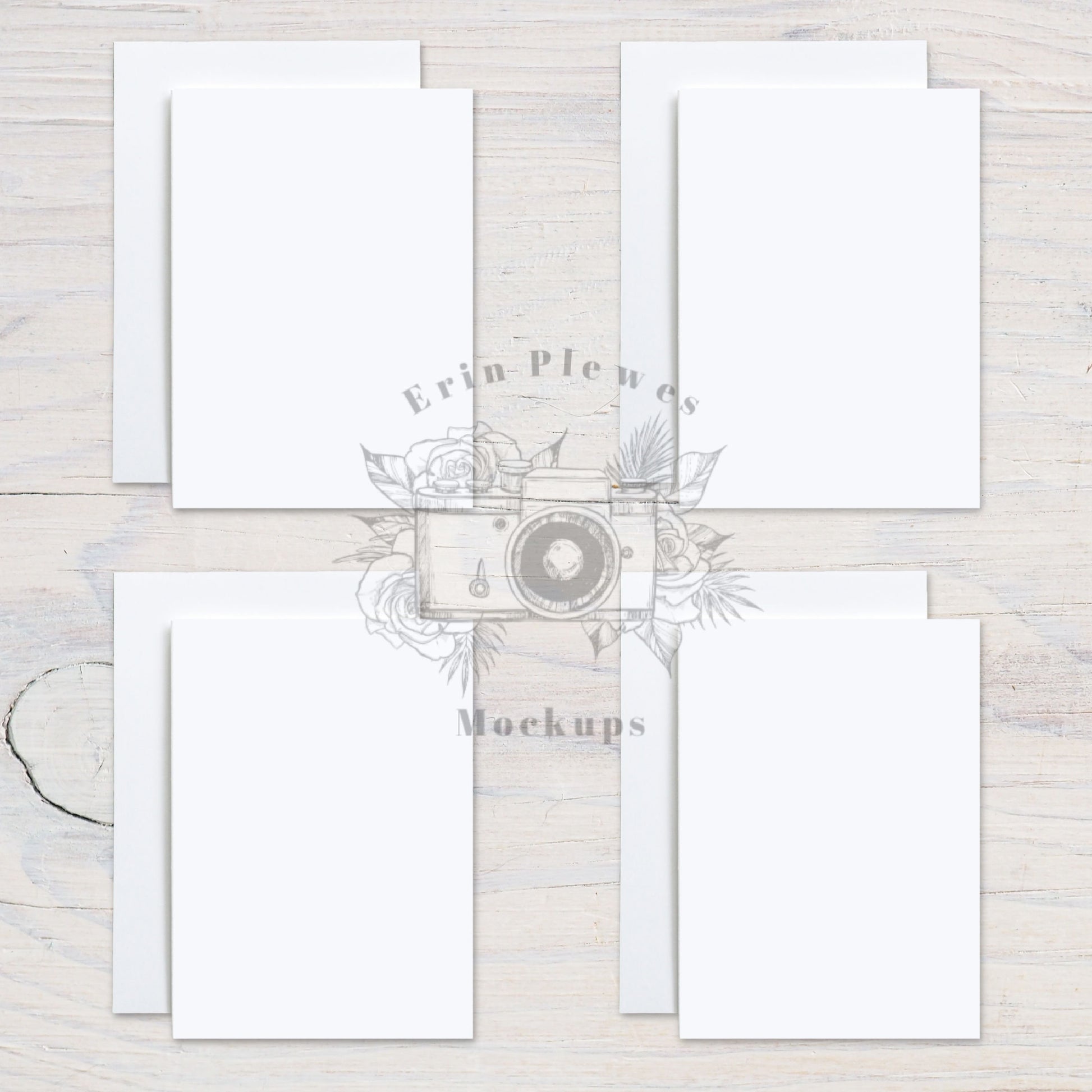 5x7 Card Mockup with Envelopes, Front Back Greeting Card Mock Up, Stationery Suite Mock Ups, Jpeg Instant Digital Download
