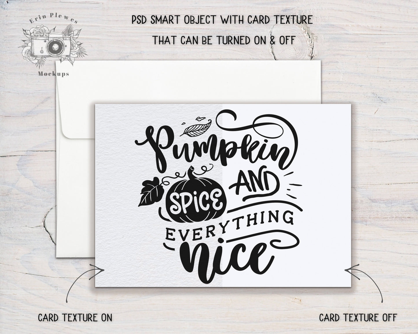 A6 Card Mockup, A-6 Card Mock Up PSD Smart Object, Greeting Card with Envelope Mock-up, Instant Digital Download Template