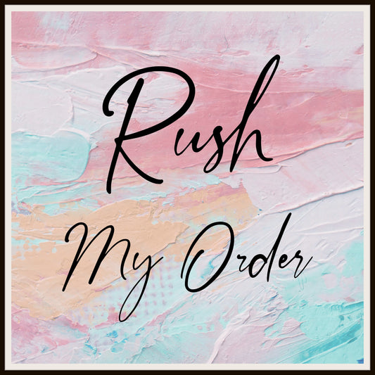 Rush My Digital Order - For Custom Digital Portraits Only - ADD ON