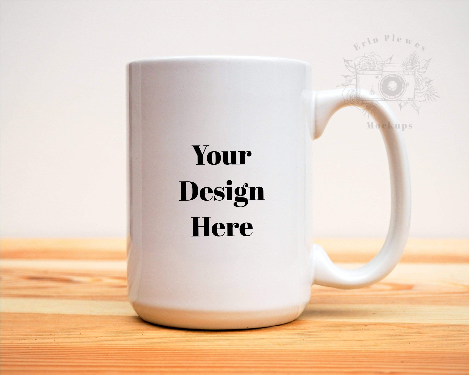 Erin Plewes Mockups Mug mockup, white coffee cup mock-up to add your design for lifestyle and stock photography, JPG instant Digital Download template