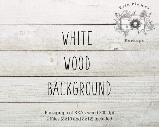Erin Plewes Mockups Wood Background Digital Paper, Wood Plank Digital Paper, Shiplap Digital Paper, Rustic White Wood Background